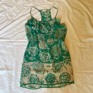 Green summer dress